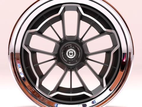 HRE Octavia Custom Wheels 3D Druckmodell