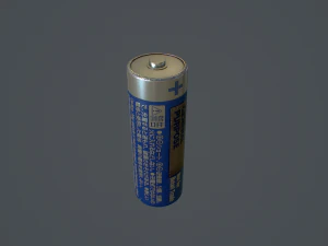 aa batery 3D Model