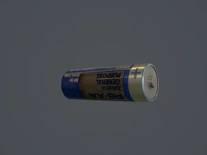 aa batery 3D Model