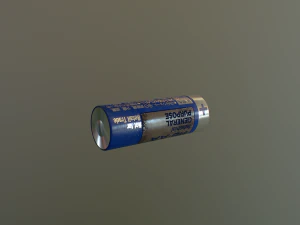 aa batery 3D Model