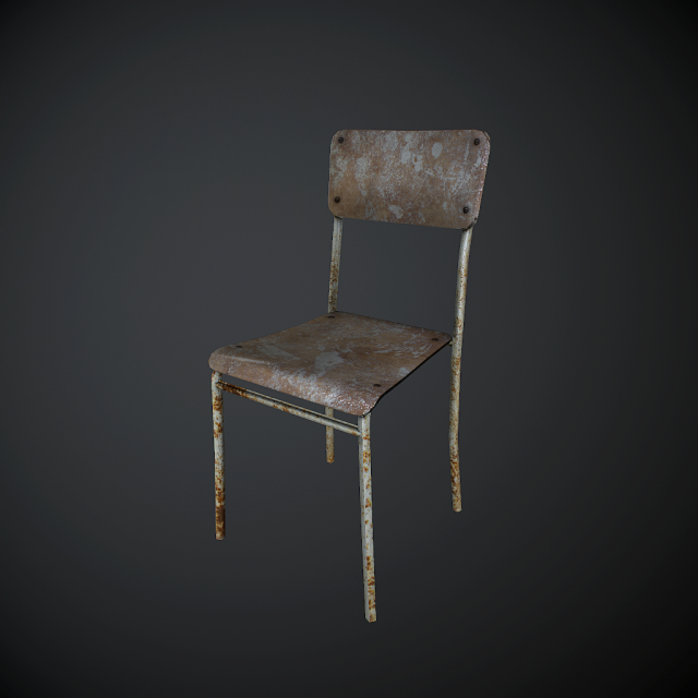chair v1 3Dモデル .c4d .max .obj .3ds .fbx .stl .blend 