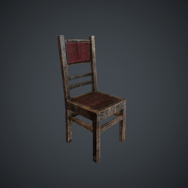 chair v22 Model 3D .c4d .max .obj .3ds .fbx .stl .blend 