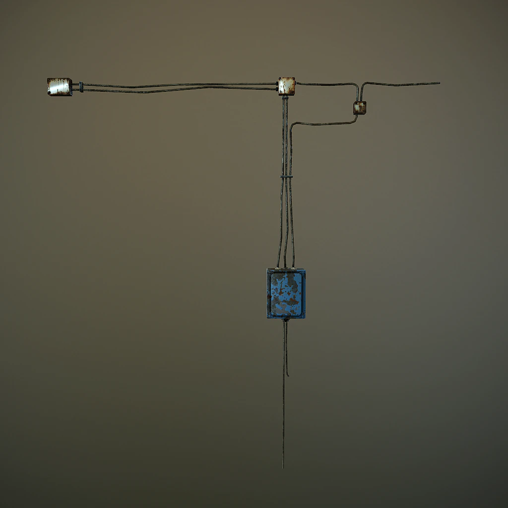 elektricbox 3D Model .c4d .max .obj .3ds .fbx .stl .blend