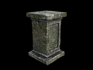 old column 3Dモデル
