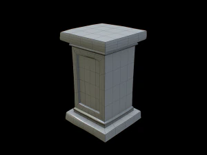 old column 3D Model