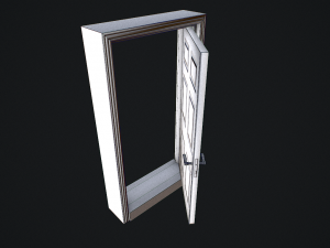 door animated pbr 3Dモデル