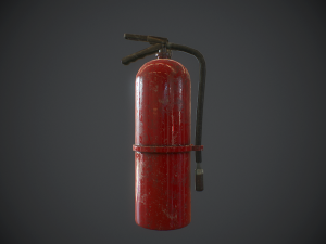 fire extinguisher pbr 3D Модель