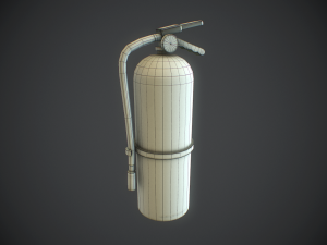 fire extinguisher pbr 3D Модель