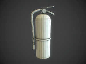 fire extinguisher pbr 3D Модель