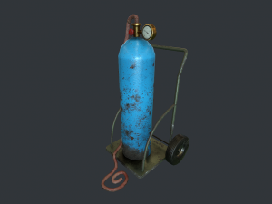 gas tank pbr 3D Model