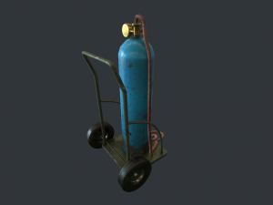gas tank pbr 3D Model