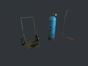 gas tank pbr 3D Model