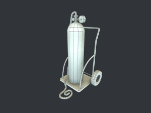 gas tank pbr 3D Model