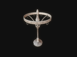 old lamp pbr 3D Model