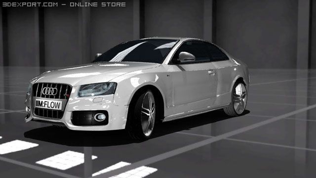 audi s5 3D मॉडल .c4d .max .obj .3ds .fbx .stl .blend 