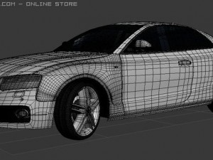 audi s5 3D मॉडल