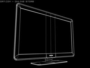 philips 42 lcd hdtv 3D Model