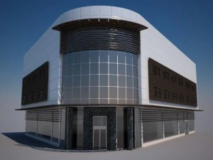 b&acirc;timent emot Modèle 3D