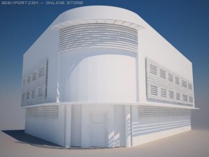 emot building Modèle 3D