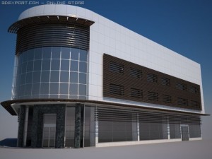 emot building Modèle 3D