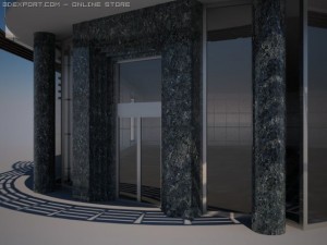 emot building Modèle 3D