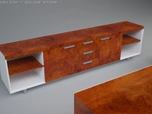 designer office desk 3D Model