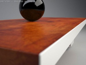 designer office desk 3Dモデル