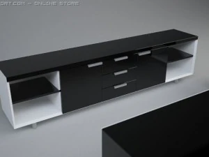 designer office desk 3D Model