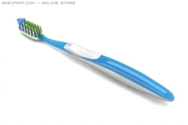 oralb prohealth toothbrush Model 3D .c4d .max .obj .3ds .fbx .stl .blend 