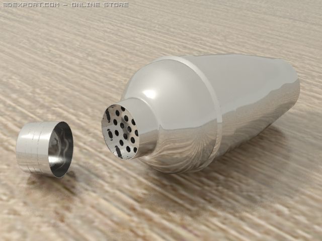 shaker Modelo 3D .c4d .max .obj .3ds .fbx .stl .blend 