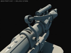 steamgun 3D Model