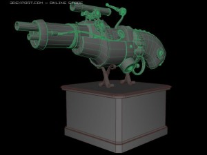 steamgun 3D Model