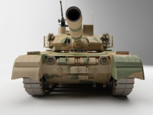 tank panzer al khalid Modelo 3D
