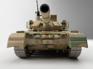 tank panzer al khalid 3D Model