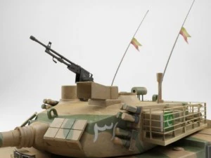 tank panzer al khalid 3D Model