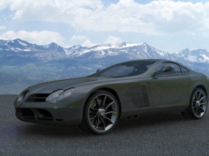 mercedes benz slr mclaren at unbelievable price Modello 3D