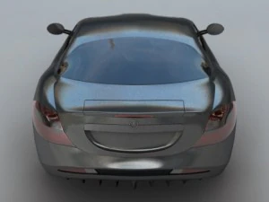 mercedes benz slr mclaren at unbelievable price 3D Model