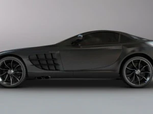 mercedes benz slr mclaren at unbelievable price 3D Model