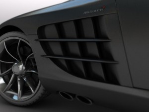 mercedes benz slr mclaren at unbelievable price 3D Model