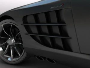 mercedes benz slr mclaren at unbelievable price 3D Model