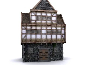 tudor manor 3D Model