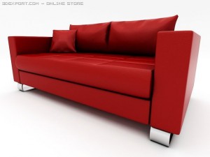 sofaalien 3D Modell