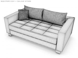 sofaalien 3D मॉडल