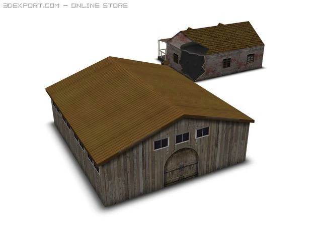 house 3D Model .c4d .max .obj .3ds .fbx .stl .blend 