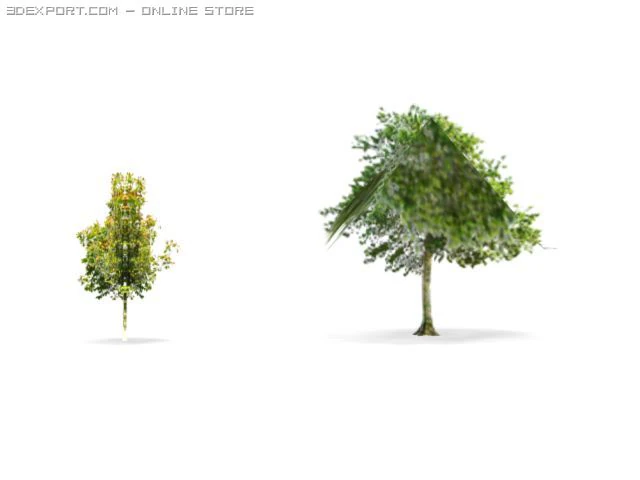 trees 3D Model .c4d .max .obj .3ds .fbx .stl .blend 