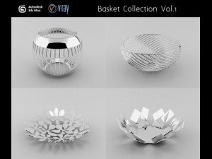 basket collection vol1 3D Модель