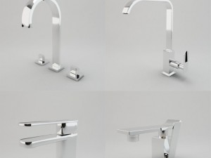 faucet collection vol1 3D Модель
