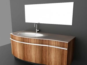 욕실 세트 1 3D 모델