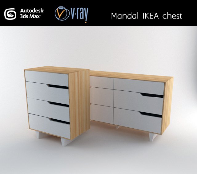 Ikea mandal chest of online drawers