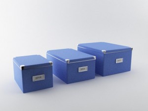kassett ikea boxes 3D Model